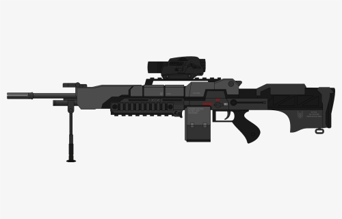 M73a2 Machine Gun Mod1 - Machine Gun Gif Transparent, HD Png Download, Free Download
