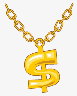 #blingbling #chain #dollarsign - Hearts Made With Chains, HD Png Download, Free Download
