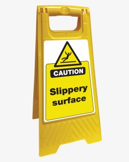 Caution Slippery Surface Sign"  Title="caution Slippery - Safety Sign, HD Png Download, Free Download