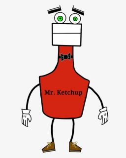 Mr Ketchup , Png Download - Cartoon, Transparent Png, Free Download