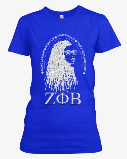 Zeta Phi Beta Finer Dreads T Shirt"  Data Zoom="//cdn - T-shirt, HD Png Download, Free Download