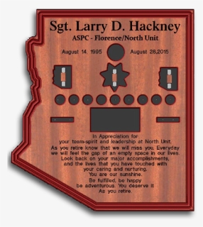 Wood Engraved Plaque - Commemorative Plaque, HD Png Download, Free Download