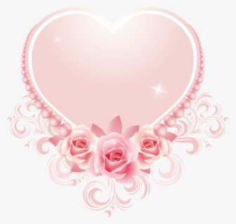 Transparent Real Heart Png - Heart Frame For Wedding Png, Png Download, Free Download