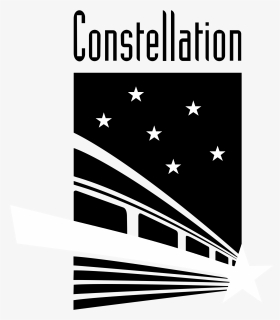 Constellation Logo Black And White - Poster, HD Png Download, Free Download