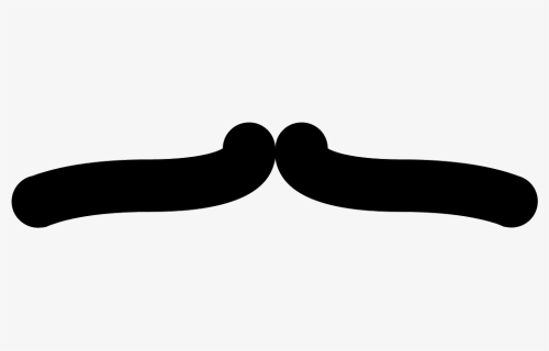 Moustache Clipart Pencil - Thin Moustache Png, Transparent Png, Free Download
