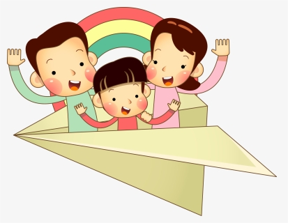 Dad Png Cartoon - Mom And Dad Cartoon, Transparent Png, Free Download