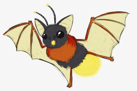 Firefly Cartoon Png - Bat Firefly, Transparent Png, Free Download