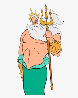 King Triton Trident Png Clipart - King Triton Png, Transparent Png, Free Download