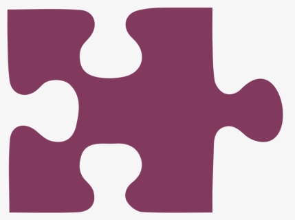 Puzzle Pieces Purple, HD Png Download, Free Download