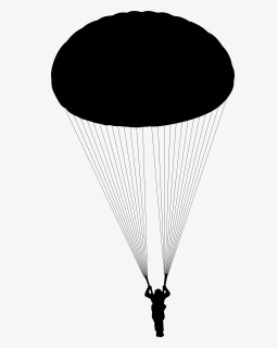 Parachute Silhouette, HD Png Download, Free Download