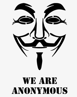 Anonymous Mask Pnganonymous Mask Png - Guy Fawkes Mask, Transparent Png, Free Download