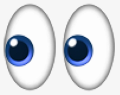 #eyes #emoji #emojis #eye #blue #blueeye #blueeyes - Earrings, HD Png Download, Free Download