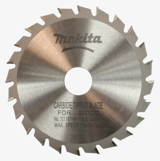 Half Of A Saw Blade Png - Makita Carbide Tipped Blade For Wood, Transparent Png, Free Download