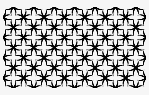 Background Pattern With Black Stars - Star, HD Png Download, Free Download