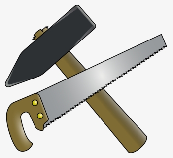 Thumb Image - Saw & Hammer Clipart, HD Png Download, Free Download
