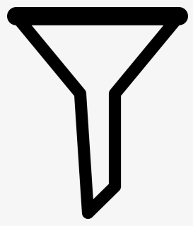 Funnel Icon Svg Clipart , Png Download - Funnel Symbol, Transparent Png, Free Download