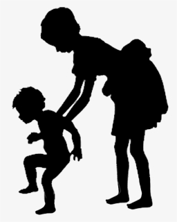 Kids Playing Silhouette PNG Images, Free Transparent Kids Playing ...
