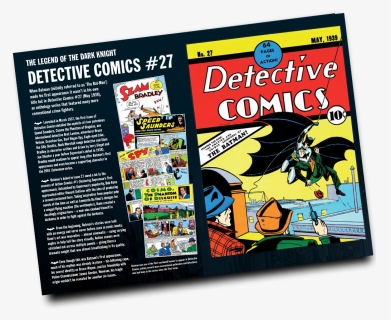 Transparent Batman Comic Png - Detective Comics 27, Png Download, Free Download