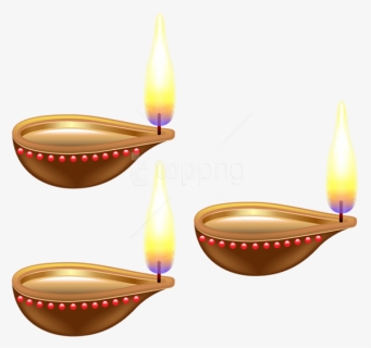 Free Png Download India Candles Transparent Clipart - Transparent Diwali Lamp, Png Download, Free Download