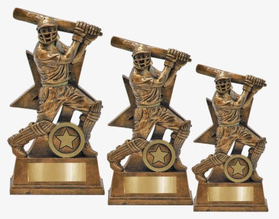 Ad Cricket Batter Rft5 - Bronze Sculpture, HD Png Download, Free Download