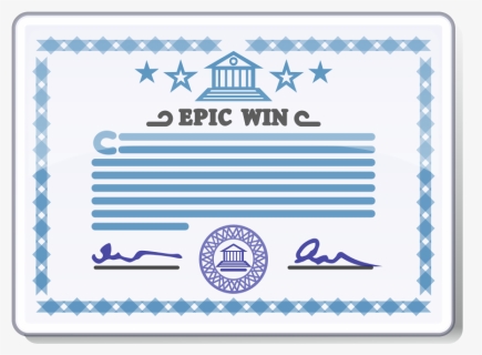 Certificate, HD Png Download, Free Download