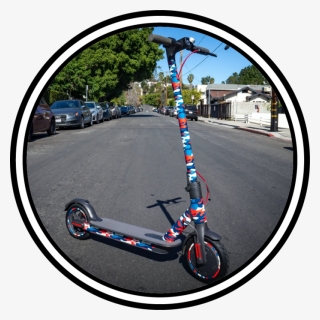Benefits Of Wrapping Your Electric Scooter - Street, HD Png Download, Free Download