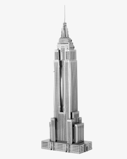Metal Earth Architecture - Empire State Building Transparent, HD Png Download, Free Download