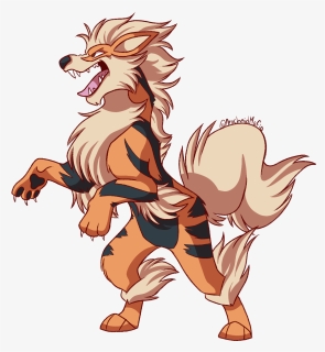 Arcanine Commission - Cartoon, HD Png Download, Free Download