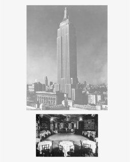 The Empire State Building In The 1920s And A Speakeasy - Empire State Building Old, HD Png Download, Free Download