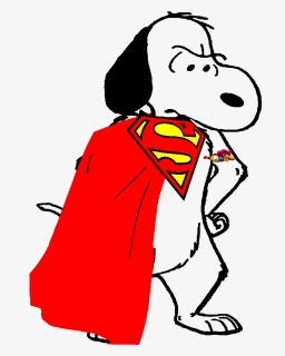 Macro Super Snoopy Vs - Superman, HD Png Download, Free Download