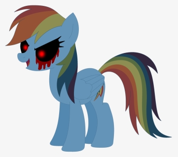 Rainbow Dash Exe By Ra1nb0wk1tty-dc3lyit - My Little Pony Rainbow Exe, HD Png Download, Free Download