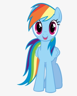 Rainbow Dash - Rainbow Dash My Little Pony Characters, HD Png Download, Free Download