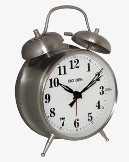 Download Alarm Clock Png Image - Twin Bell Alarm Clock, Transparent Png, Free Download