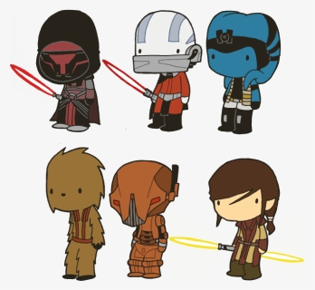 Lil Star Wars Characters , Png Download - Star Wars Characters Clip Art, Transparent Png, Free Download