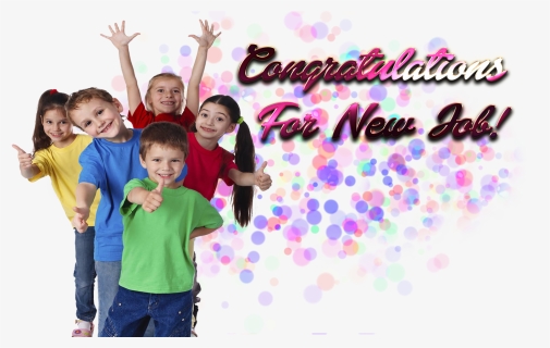 Congratulations For New Job Png Photo Background - Student Boys & Girl, Transparent Png, Free Download