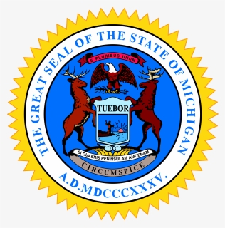 Michigan State Seal Png Clipart , Png Download - Fidelity National Title Png, Transparent Png, Free Download