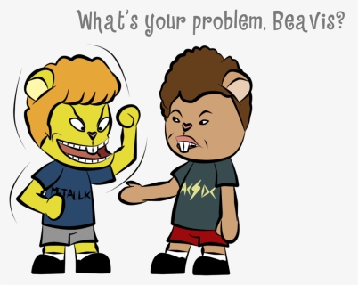 Htf Beavis And Butt Head - Cartoon, HD Png Download, Free Download