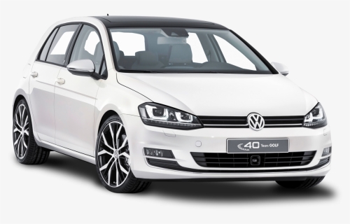 White Volkswagen Golf Car Png Image - Volkswagen Golf Png, Transparent Png, Free Download
