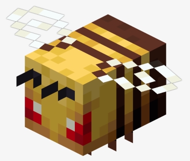 Minecraft Bee Png, Transparent Png, Free Download