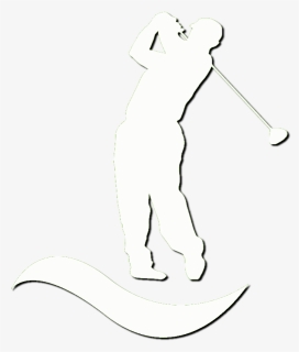 Golf Icon White Yireh Online Business Solutions - Golf Swing White Png, Transparent Png, Free Download