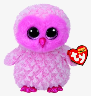 Twiggy The Pink Owl - Ty Beanie Boo Twiggy, HD Png Download, Free Download