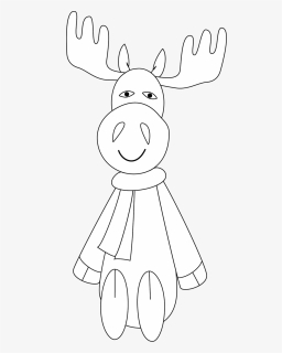 Moose - Cartoon, HD Png Download, Free Download
