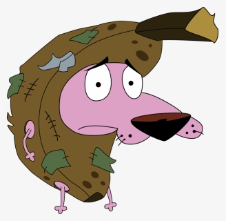 Courage The Cowardly Dog Banana Suit , Png Download - Courage The Cowardly Dog In Banana Suit, Transparent Png, Free Download