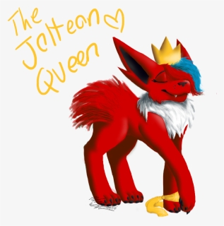 The Jolteon Queen - Cartoon, HD Png Download, Free Download