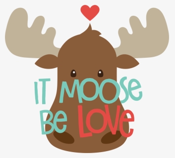 Transparent Moose Silhouette Png - Moose Love, Png Download, Free Download