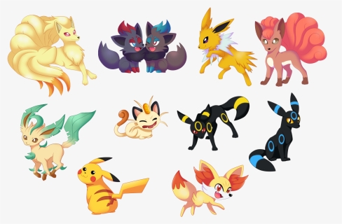 Stickers For That Same Pokemon Zine ^^ - Cartoon, HD Png Download, Free Download