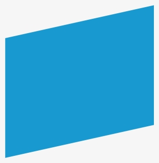 Blue Parallelogram Transparent , Png Download - Cobalt Blue, Png Download, Free Download