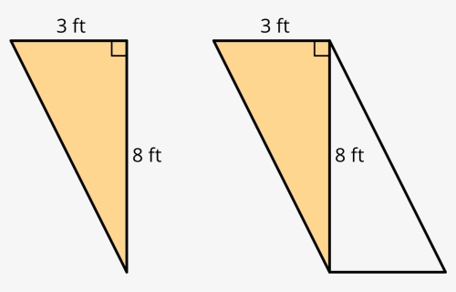 Transparent Feet Png - Parallelogram Made Out Of Triangles, Png Download, Free Download