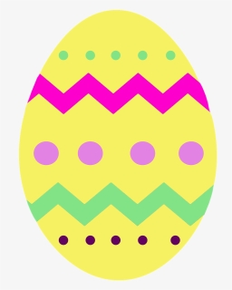 Yellow Easter Egg Clip Art, HD Png Download, Free Download