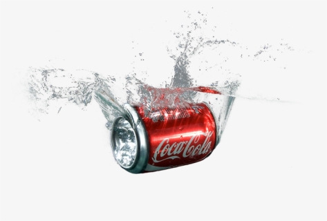 Transparent Coke Can Png - Coca Cola In Water Png, Png Download, Free Download